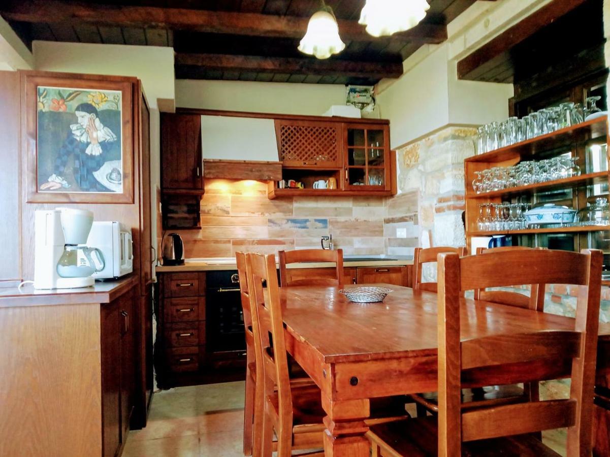 Stone House Andromeda Villa Psakoudia Bagian luar foto