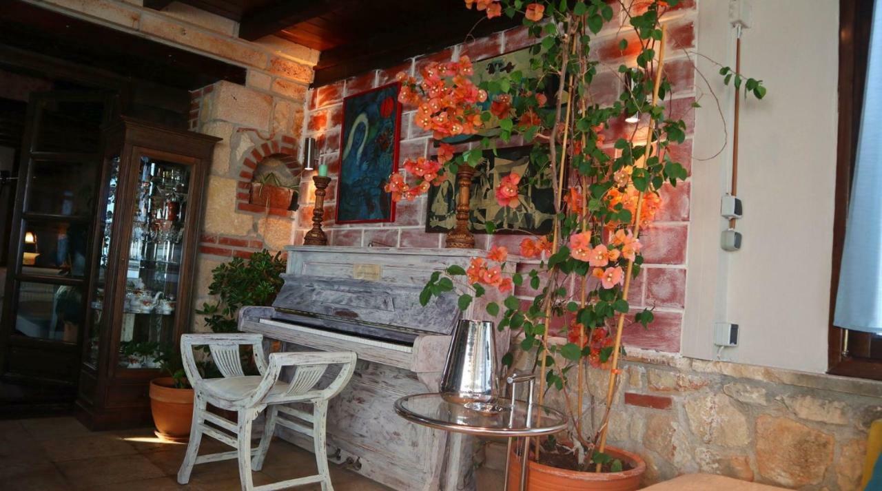 Stone House Andromeda Villa Psakoudia Bagian luar foto