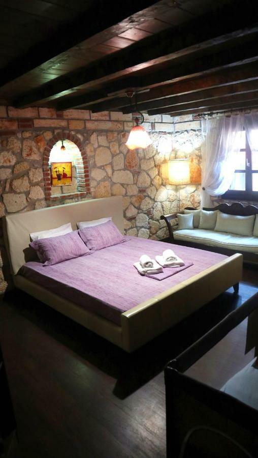 Stone House Andromeda Villa Psakoudia Bagian luar foto