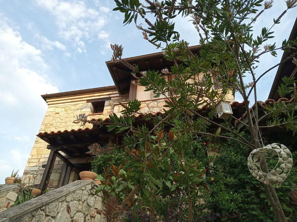 Stone House Andromeda Villa Psakoudia Bagian luar foto