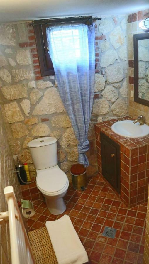 Stone House Andromeda Villa Psakoudia Bagian luar foto