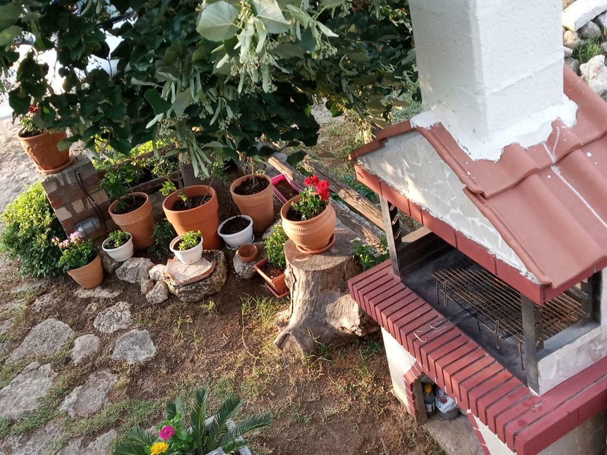 Stone House Andromeda Villa Psakoudia Bagian luar foto