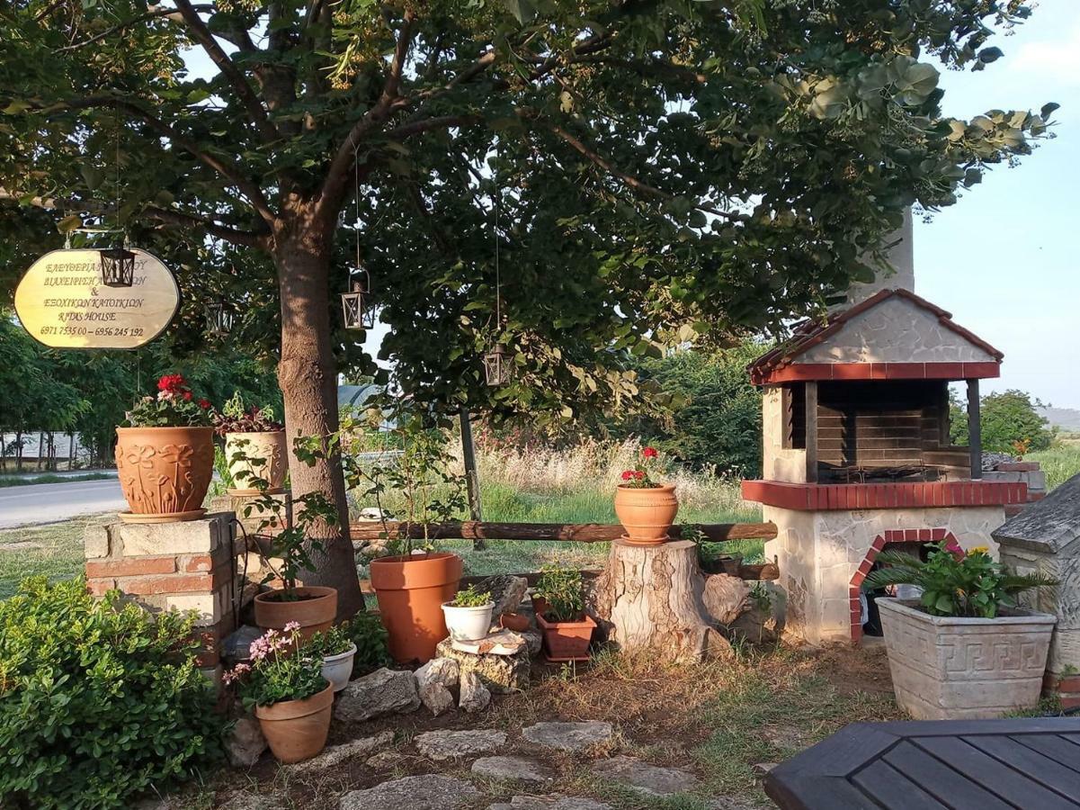 Stone House Andromeda Villa Psakoudia Bagian luar foto