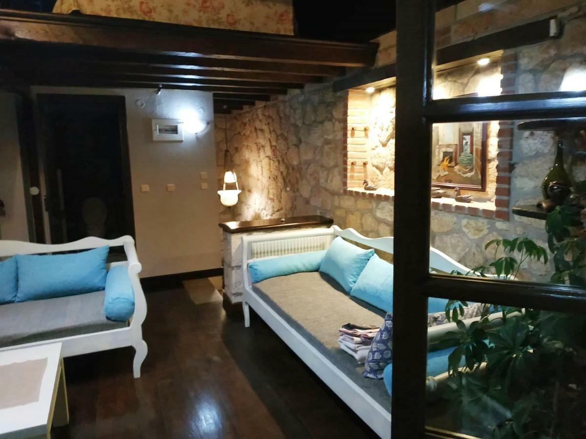 Stone House Andromeda Villa Psakoudia Bagian luar foto