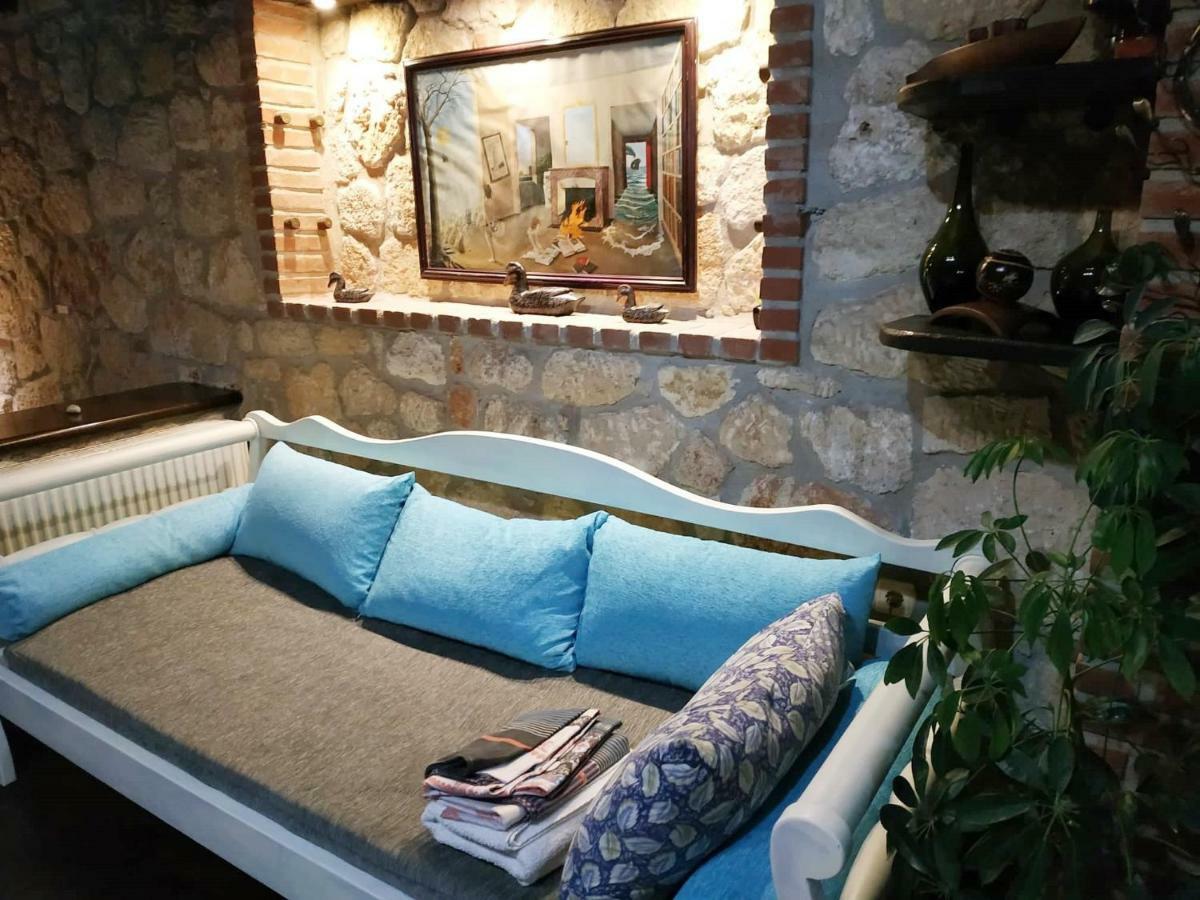 Stone House Andromeda Villa Psakoudia Bagian luar foto